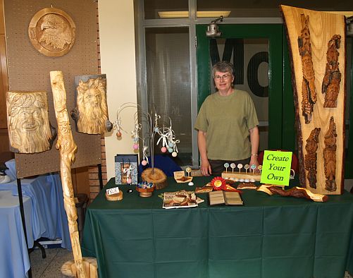 Carving Show Table April 2007