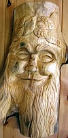 Poplar Wood Carvings - Smiling Leaves
