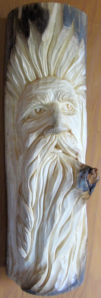 Branch in the Beard - 13 x 40 cm  (5 x 16 inches)